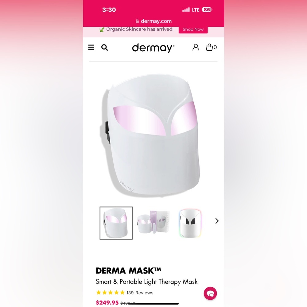 Dermay skin mask for better skin